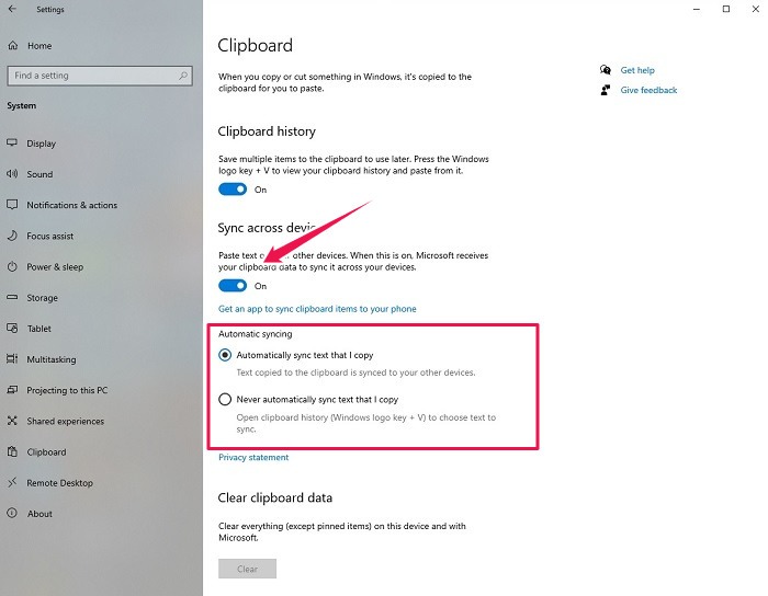 Sync Clipboard Android Pc Desktop Sync Across Devices
