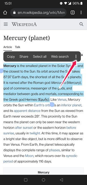 Sync Clipboard Android Pc Phone Clipt App Three Dots Copy Menu