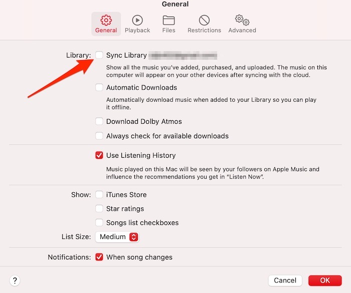 Turn Off Icloud Music Library Mac