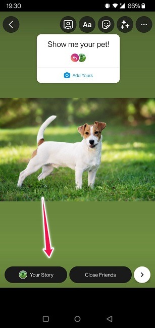 Use Add Yours Sticker Instagram Your Story