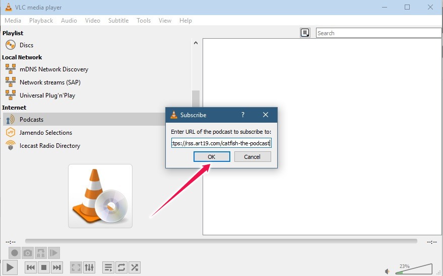 Useful Things Vlc Subscribe Podcasts Add Link