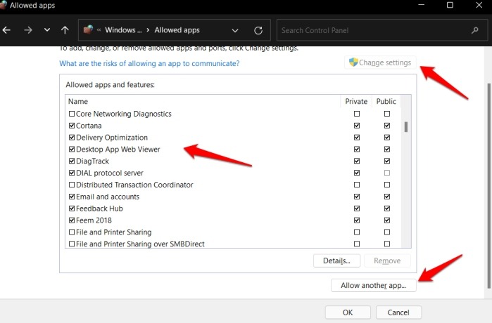 Windows Firewall Whitelist