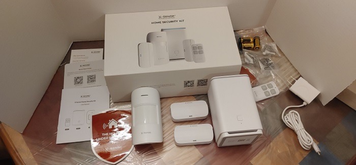 X Sense Home Security System Review Box