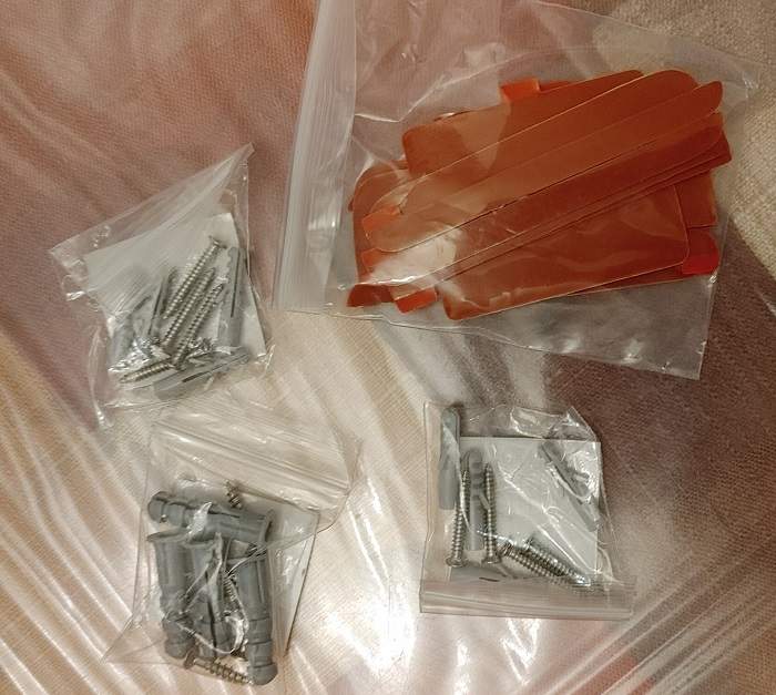 X Sense Home Security System Review Screws