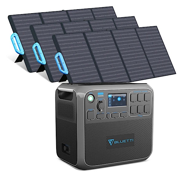 Bluetti 17th Ac200p Solar