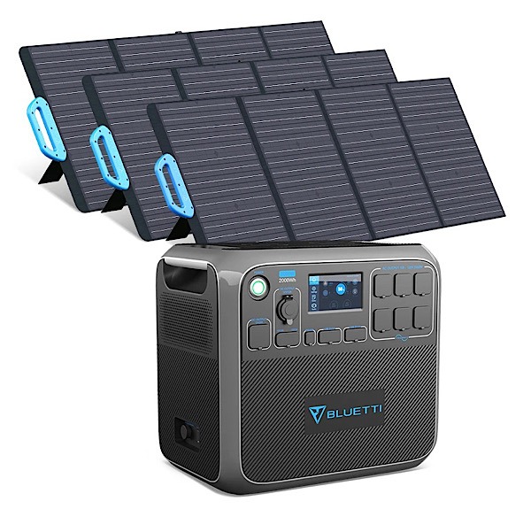 Bluetti New Years Eve Ac200p Pv120