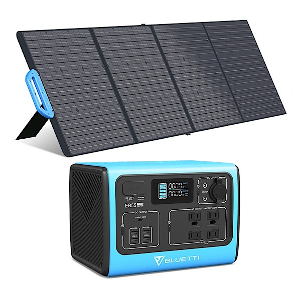 Bluetti New Years Eve E55 Pv120