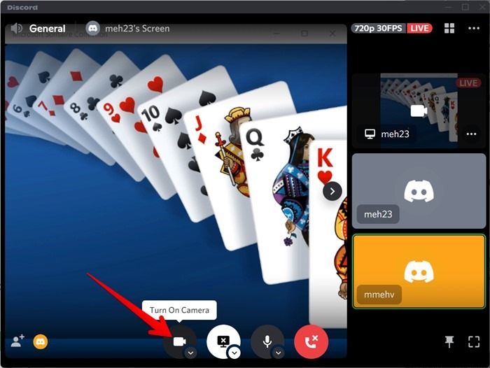 Discord Screen Share Pc Enable Camera