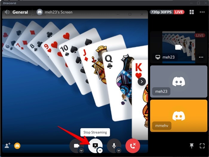 Discord Screen Share Pc Stop Streaming
