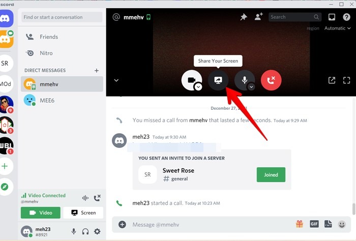 Discord Screen Share Pc Video Call