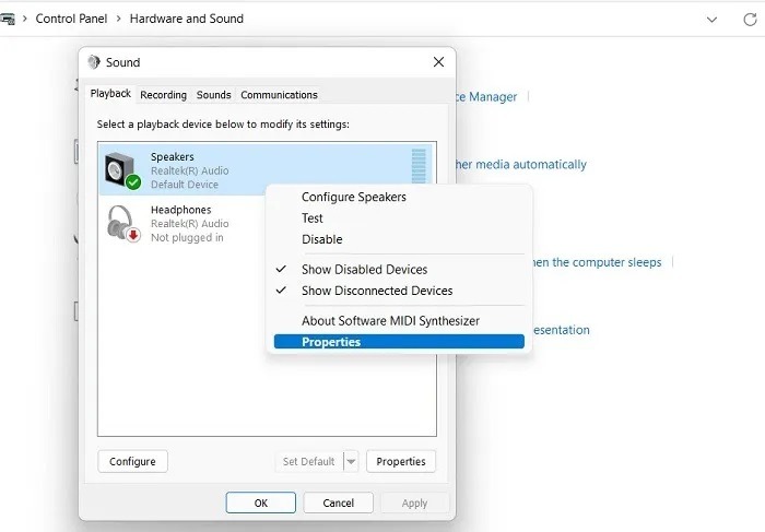 Increase Maximum Volume Windows Sound Properties
