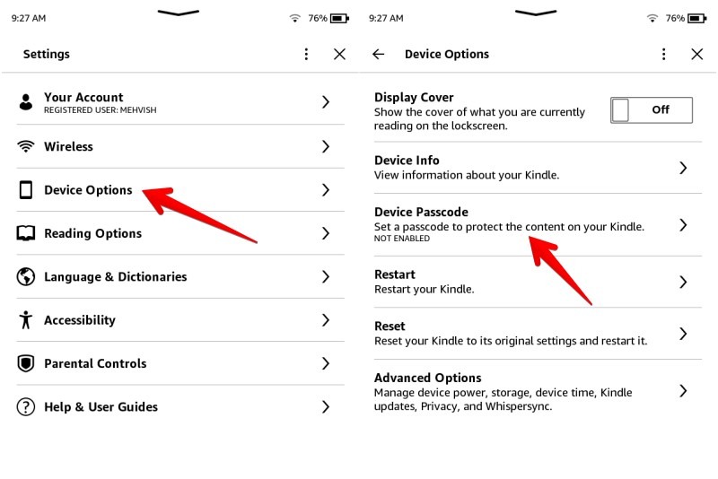 Kindle Tips Tricks Passwordd