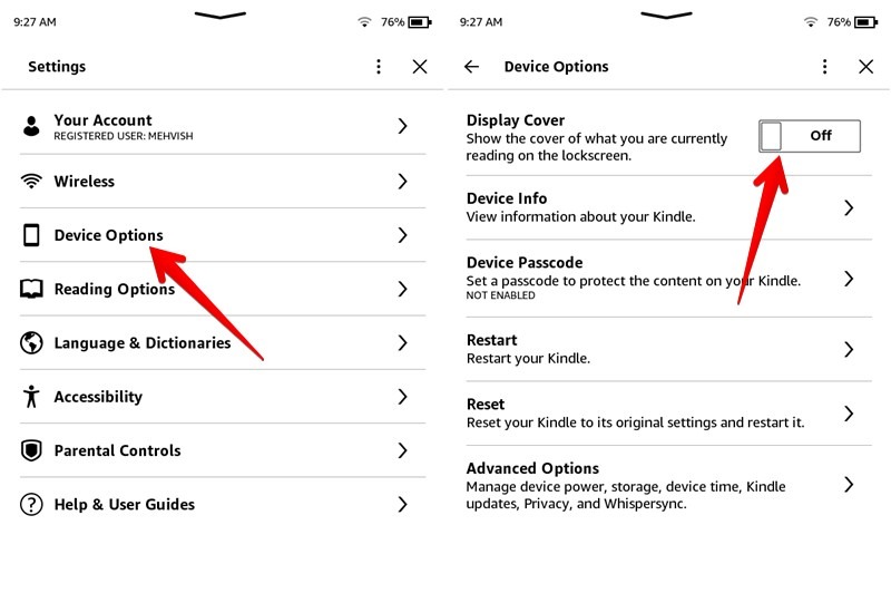 Kindle Tips Tricks Screensaver
