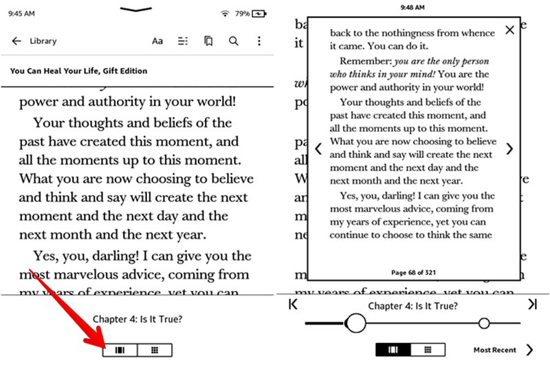 Kindle Tips Tricks Scroll Pages Quickly