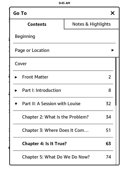 Kindle Tips Tricks Table Of Contents