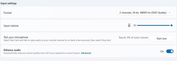 Microphone Not Working Windows11 Result Volume