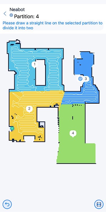 Neabot Q11 Robot Vacuum Rooms