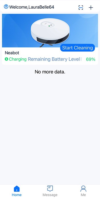 Neabot Q11 Robot Vacuum Welcome