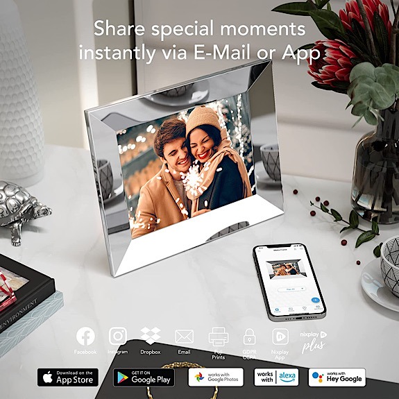 Nixplay Silver Frame Apps