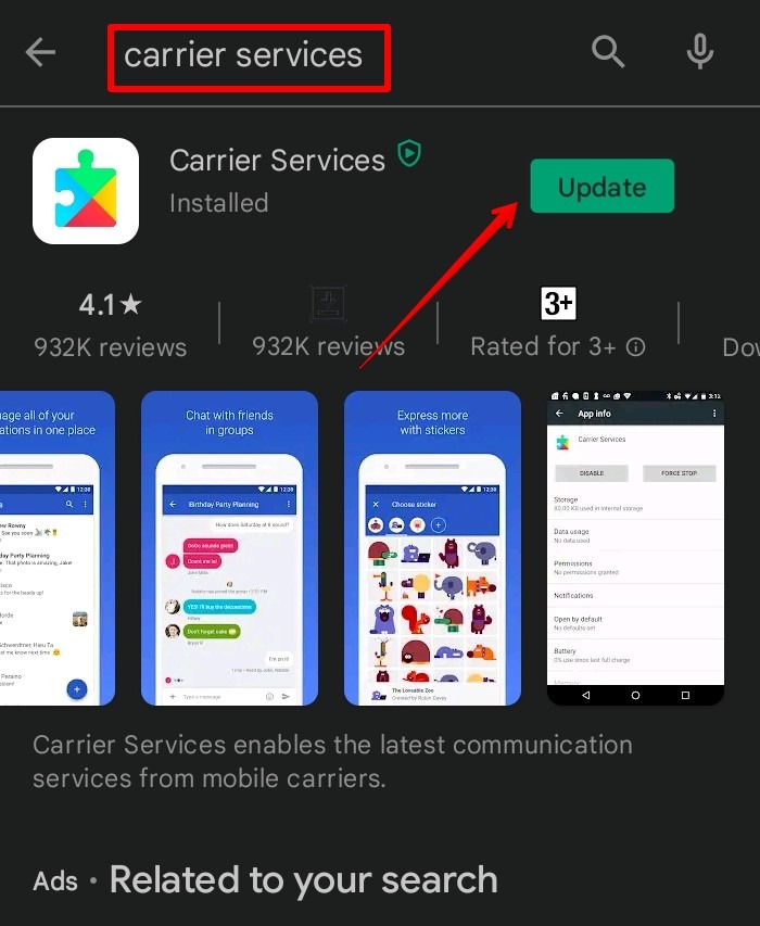 Sim Not Provisioned Mm2 Error Android Update Carrier