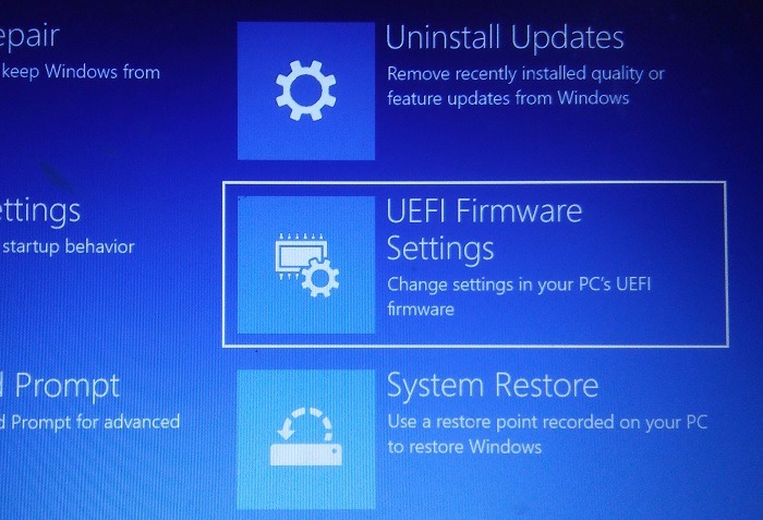 Schedule Windows11 10 Shutstart Advanced Startup Uefi Firmware Settings