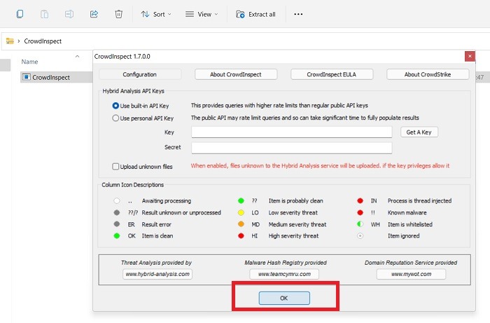 Windows Processes Look Malware Crowdinspect Launch Windows11