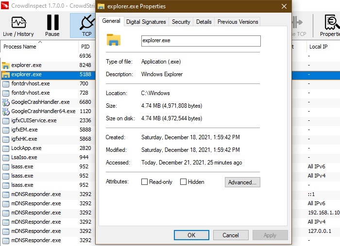 Windows Processes Look Malware Explorerexe
