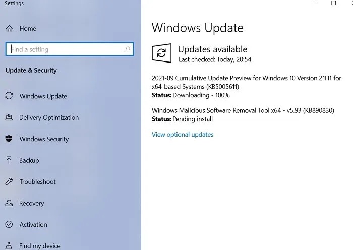 Windows Sound Not Working Win10 Check For Updates