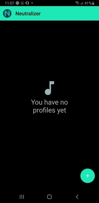Android Equalizer Neutralizer Setup