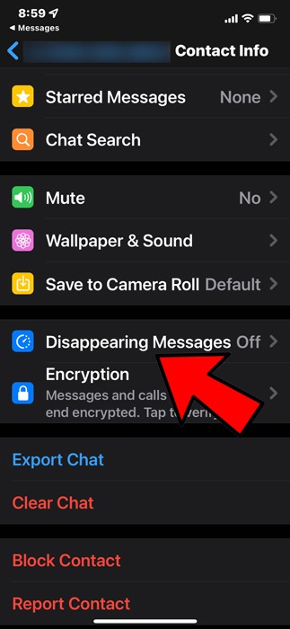 Disappearing Messages Whatsapp Iphone 1