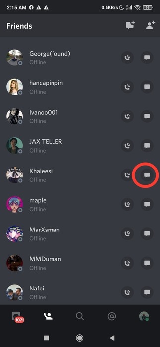 Discord Message Button