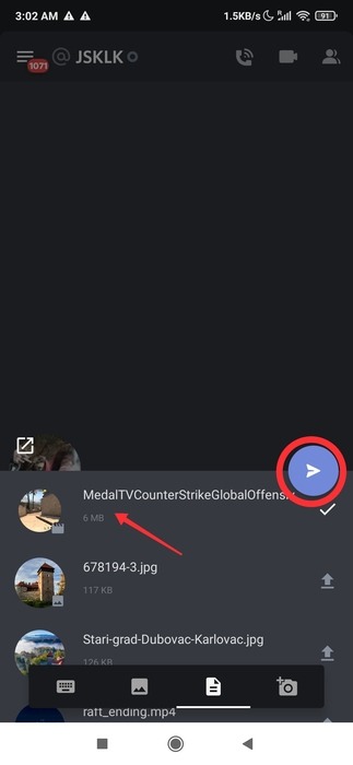 Discord Send Video To User
