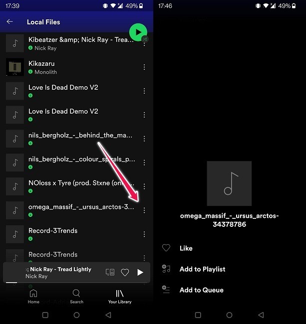 How To Add Local Files Spotify Mobile Add Local File To Playlist