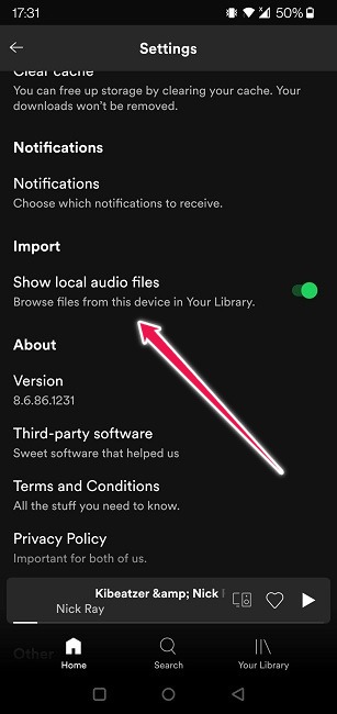 How To Add Local Files Spotify Mobile Show Local Files