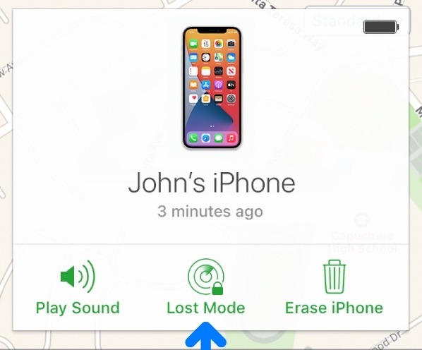 How To Find My Iphone Lost Mode Icloud 1