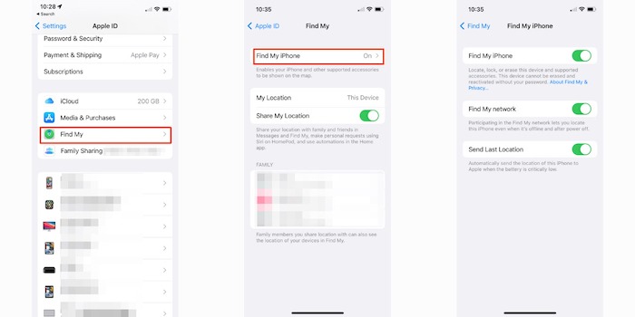 How To Find My Iphone Turn On Findmy