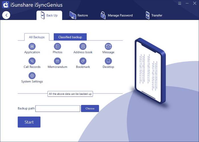 Isyncgenius Backups