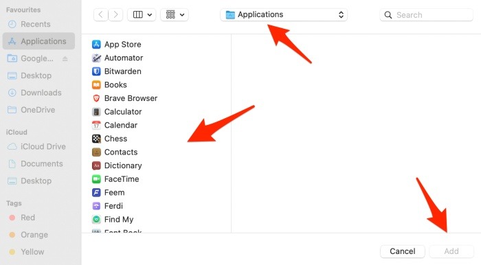 Macos Firewall Add App Whitelist