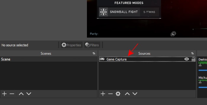Obs Game Capture Added