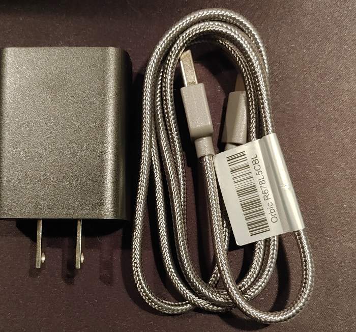 Orbic Myra 5g Smartphone Review Charger