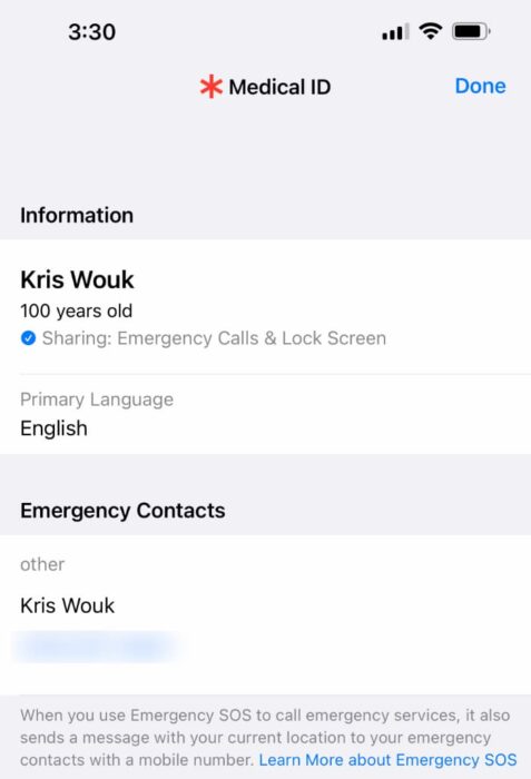 How to Set Up and Access a Medical ID on iPhone and Android - Make Tech ...