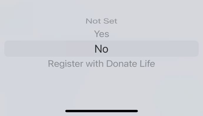 Set Up Medical Id Iphone Android Organ Donor