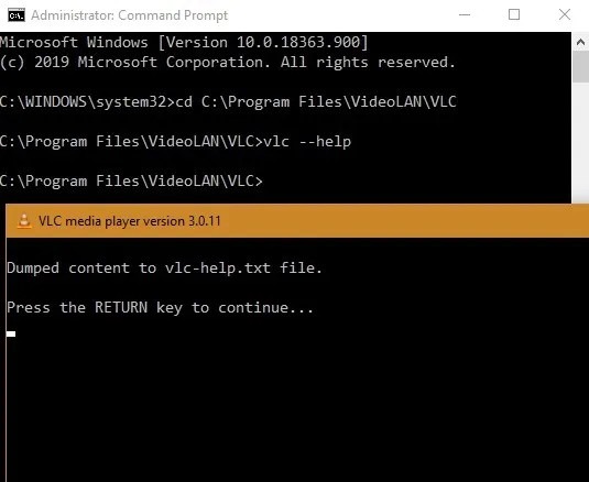 Useful Things Vlc Cmd Help