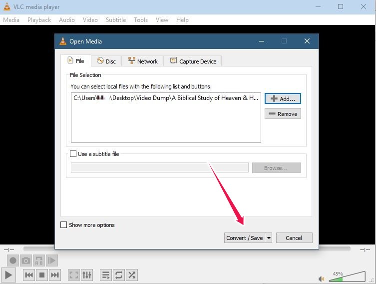 Useful Things Vlc Convert File Next
