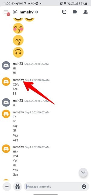 Block Someone Discord Mobile Contact
