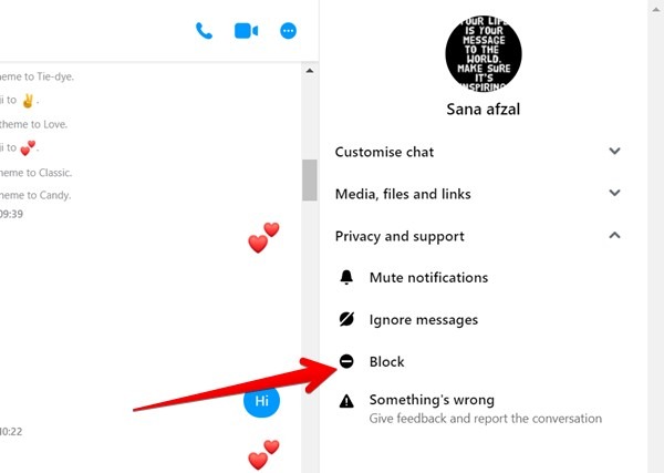 Block Someone Facebook Messenger Pc Account