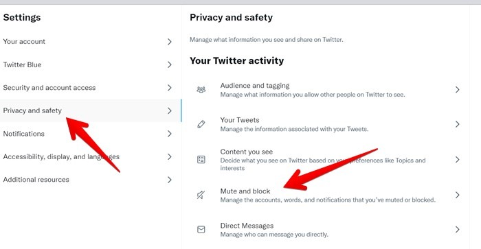 Block Someone Twitter Pc Blocked List