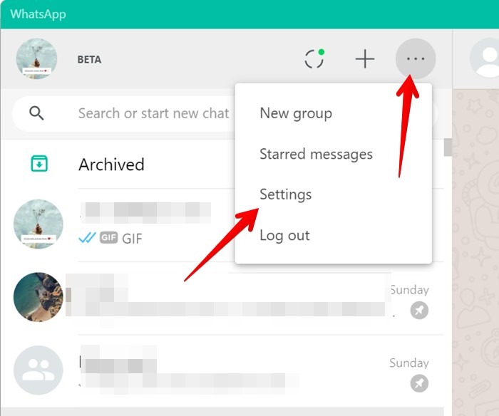 Block Someone Whatsapp Pc Settings