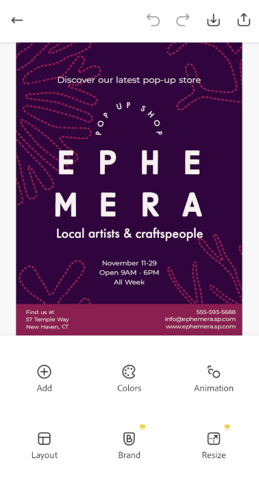 Social Media Graphics Adobe Mobile