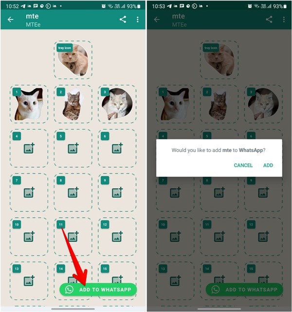 Whatsapp Sticker Create Mobile Add To Whatsapp